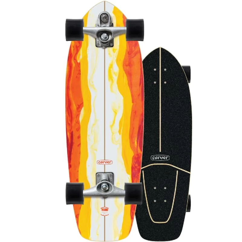 Carver Firefly Surf Skate C7 Raw Trucks 30.25" x 9.875"