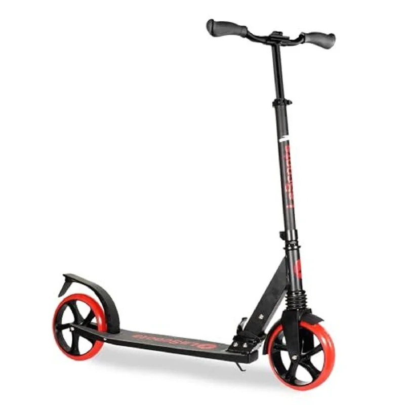 Kick Scooter for Adults & Teens - Red