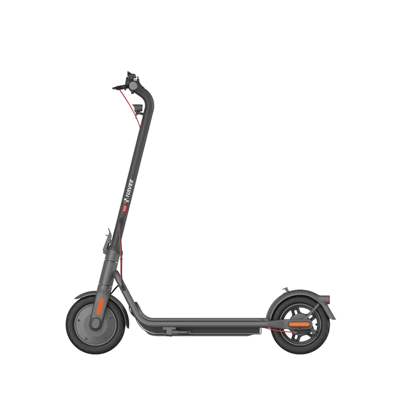 NAVEE V25 Electric Scooter w/15.5 mi Max Operating Range & 18.6 mph Max Speed - Black