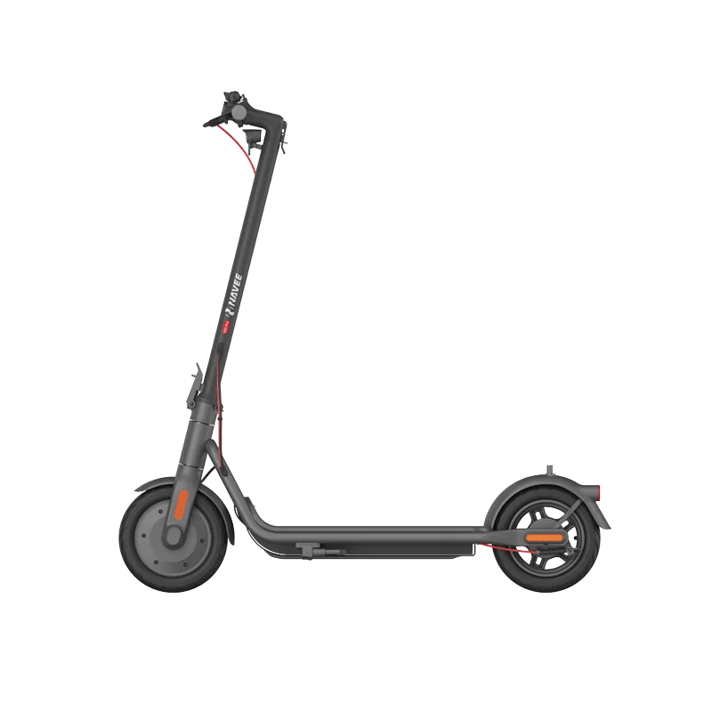 NAVEE V25 Pro Electric Scooter w/15.5 mi Max Operating Range & 18.6 mph Max Speed - Black