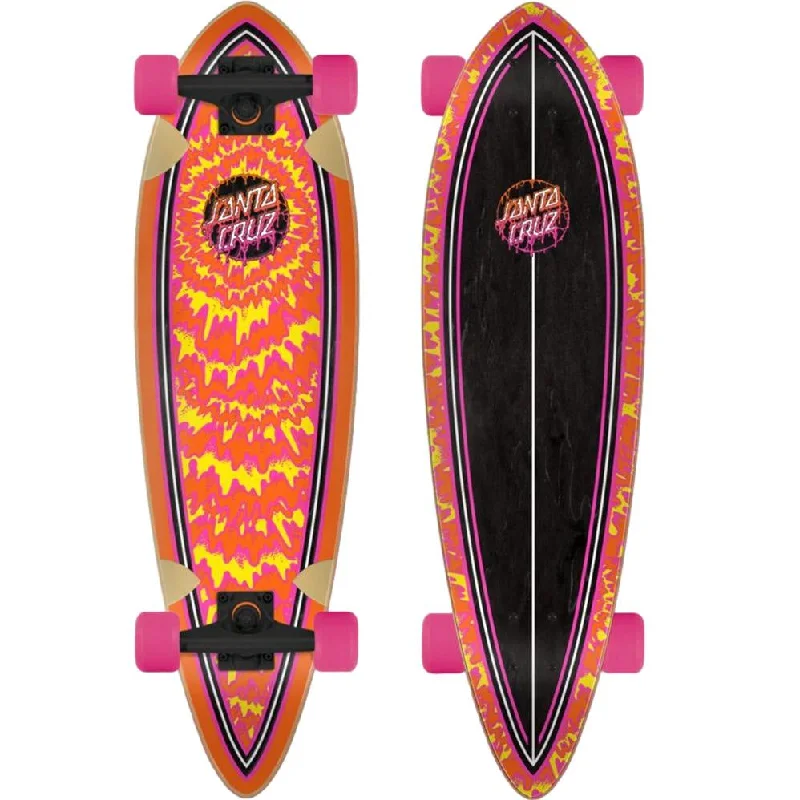 Santa Cruz Toxic Dot Pintail Longboard 9.2 x 33"