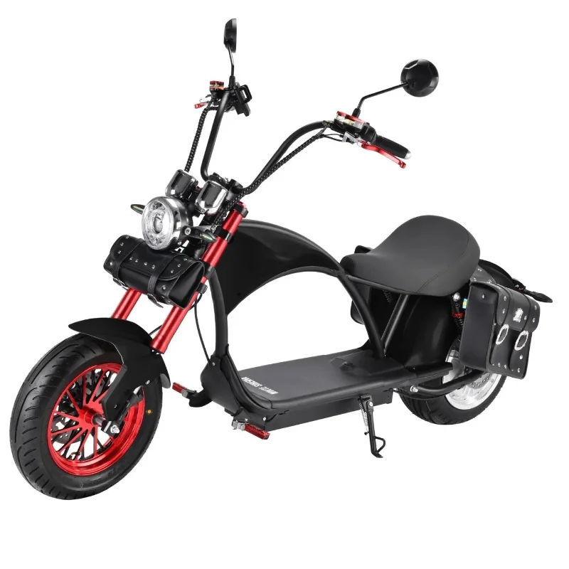 SoverSky| M3 2000W Electric Fat Tire Scooter Chopper Citycoco