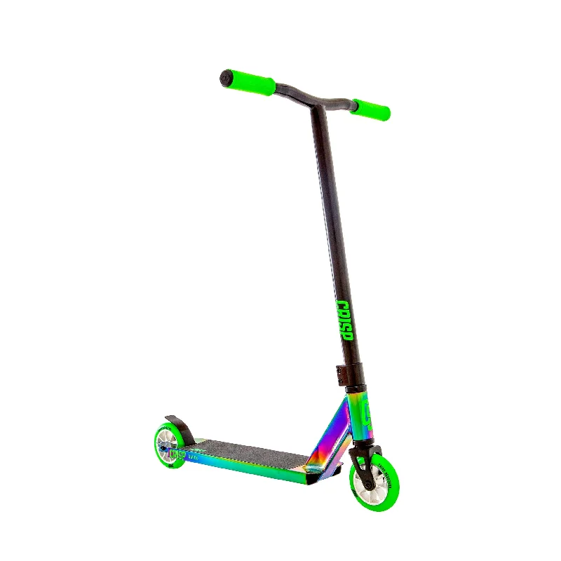 Crisp Surge Complete Stunt Scooter Oilslick/Neochrome/Green