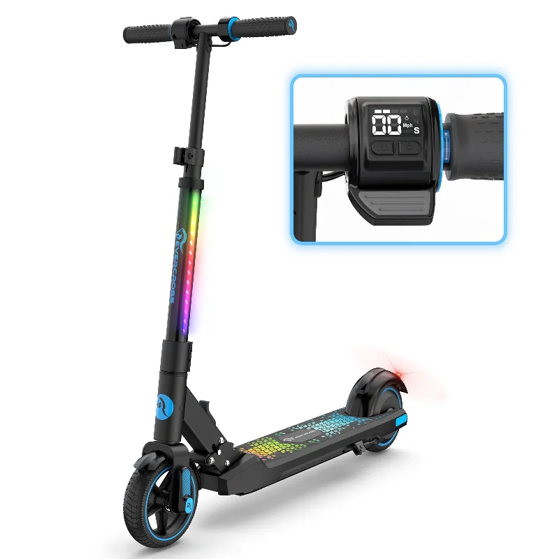 EVERCROSS EV06C Electric Scooter for Kids Ages 6-12, Up to 9.3 MPH & 5 Miles