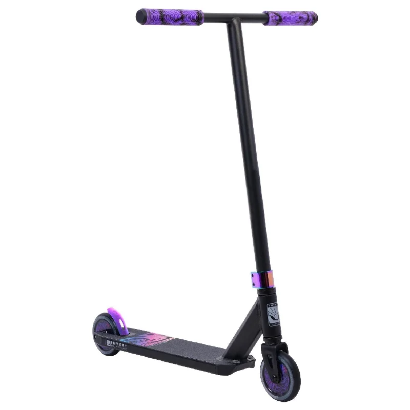 Invert Supreme 1-7-12 Stunt Scooter complete - Black / Neo Purple