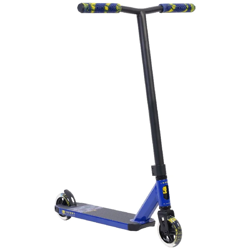 Invert Supreme 2-8-13 Stunt Scooter Complete - Blue / Yellow