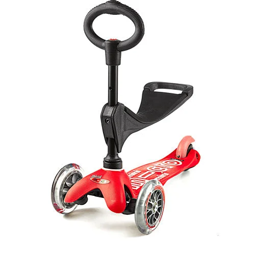 Micro Mini 3-in-1 Deluxe Red Scooter