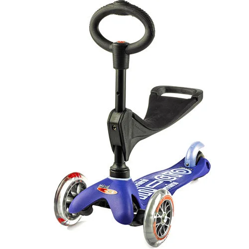 Micro Mini 3-in-1 Deluxe Blue Scooter