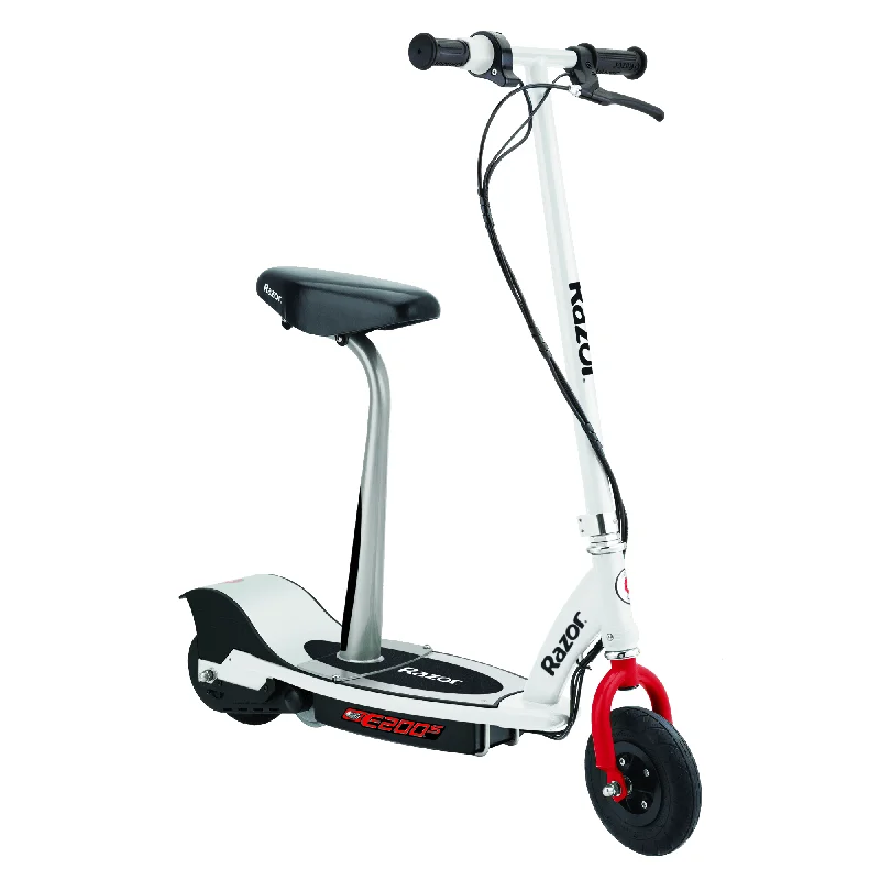 Razor E200S Electric Scooter Seated