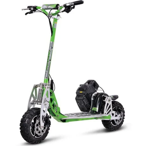 UberScoot 70x Gas Scooter, 2-Speed 70cc 2-Stroke