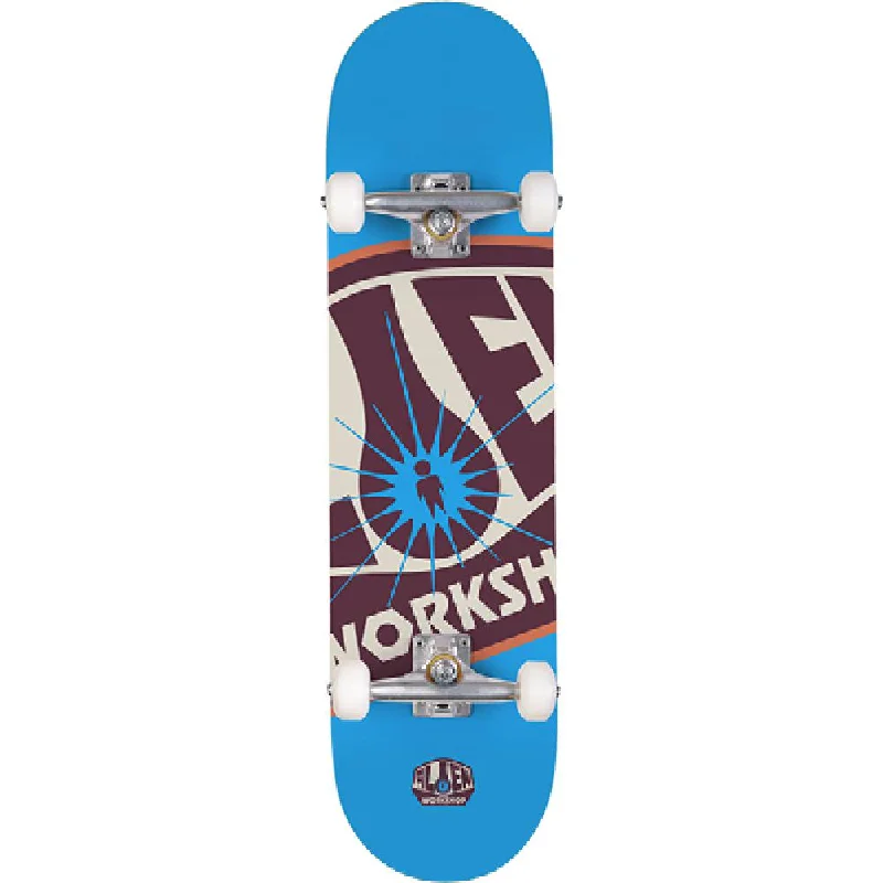 Alien Workshop OG Logo Blue 8.0" Skateboard