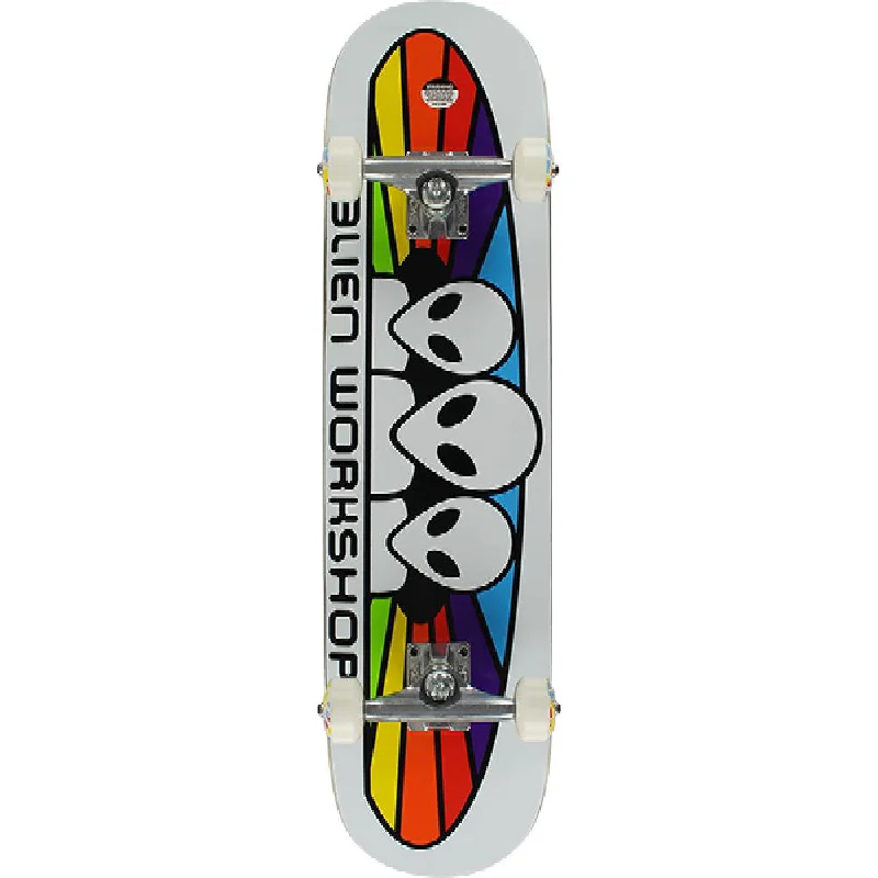 Alien Workshop Spectrum White 7.75" Skateboard