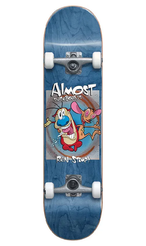 Almost Ren and Stimpy Boxed Resin Skateboard 8.0in