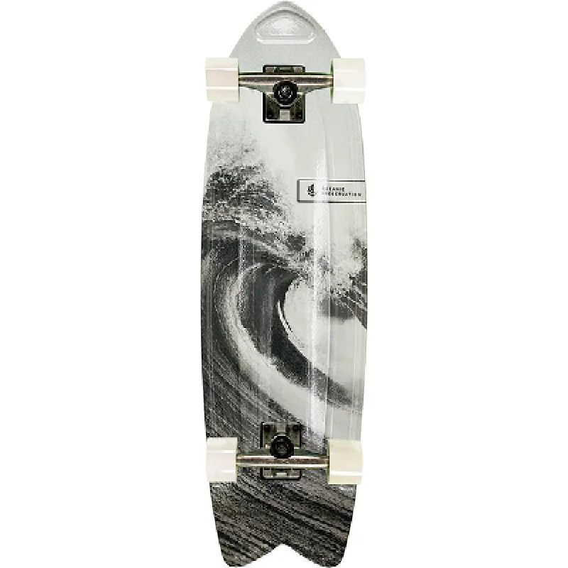 Aluminati Oceanic Fishtail Cruiser 28" Skateboard