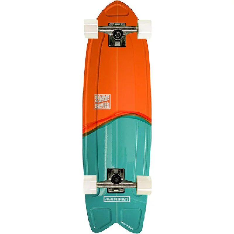 Aluminati The Split Fish Tail 28" Cruiser Longboard Complete