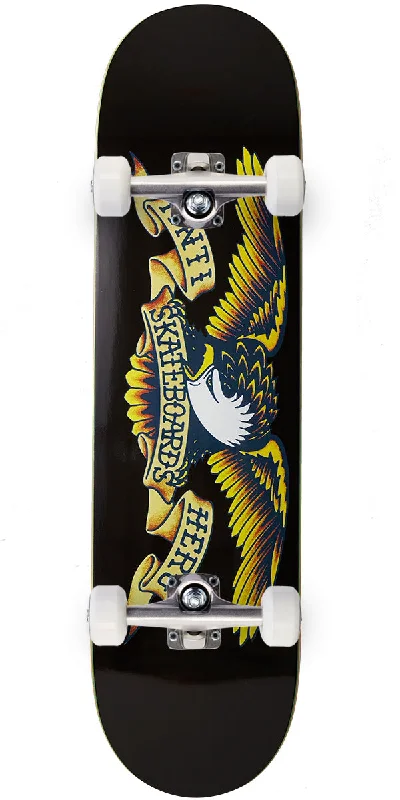 Anti-Hero Classic Eagle Skateboard Complete - Black - 8.125"