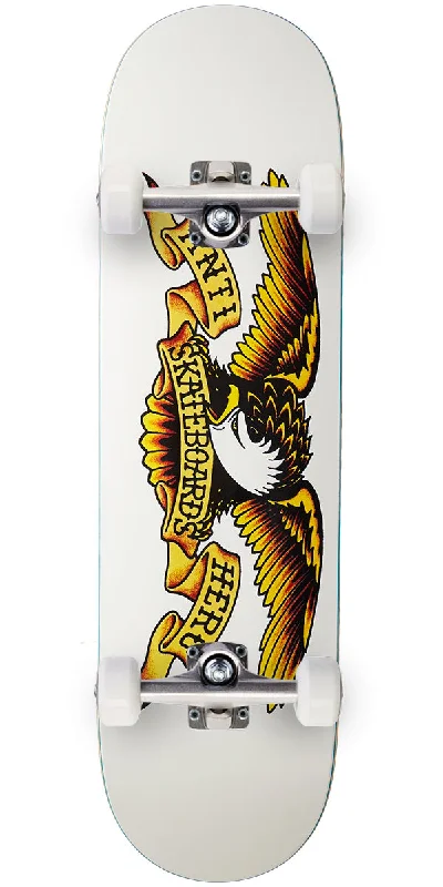 Anti-Hero Classic Eagle Skateboard Complete - White - 8.75"