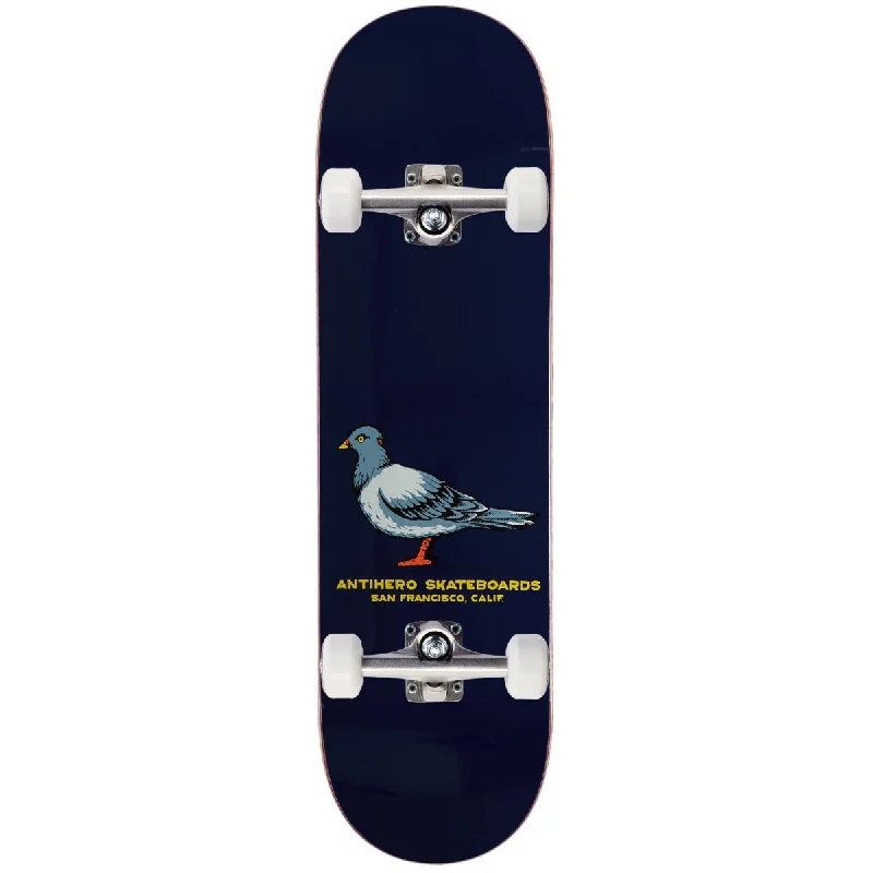 Anti-Hero Team Pigeon Skateboard Complete - Navy - 8.50"