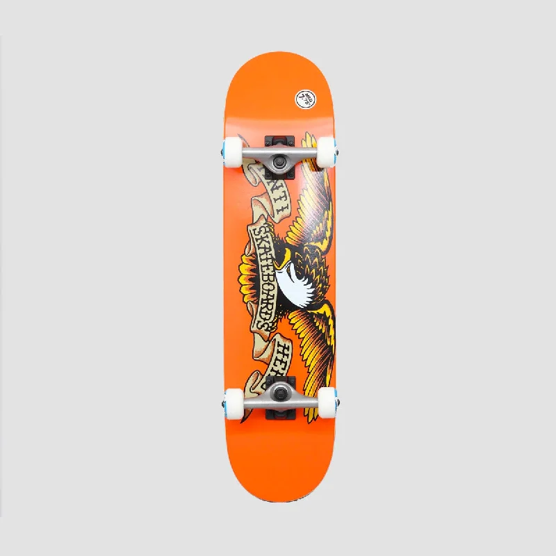 Antihero Classic Eagle Skateboard Orange - 7.75"