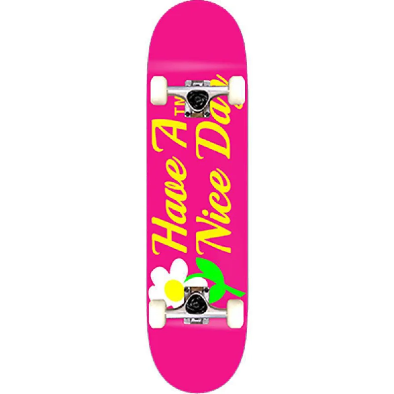 ATM Nice Day in Pink 7.75" Complete Skateboard