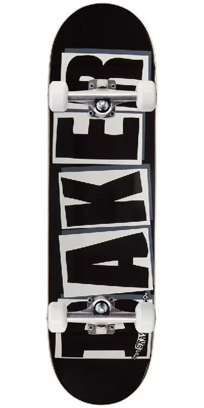 Baker Brand Logo Skateboard Complete - Black/White - 8.475"