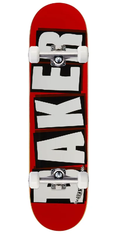 Baker Brand Logo Skateboard Complete - White - 8.00"