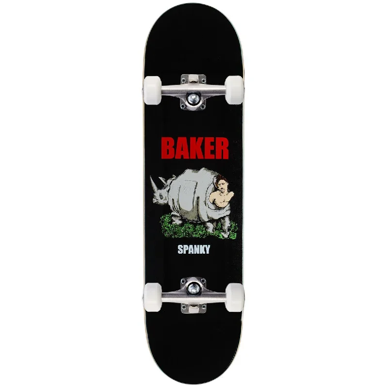 Baker Spanky Shikaka Skateboard Complete - Black - 8.25"