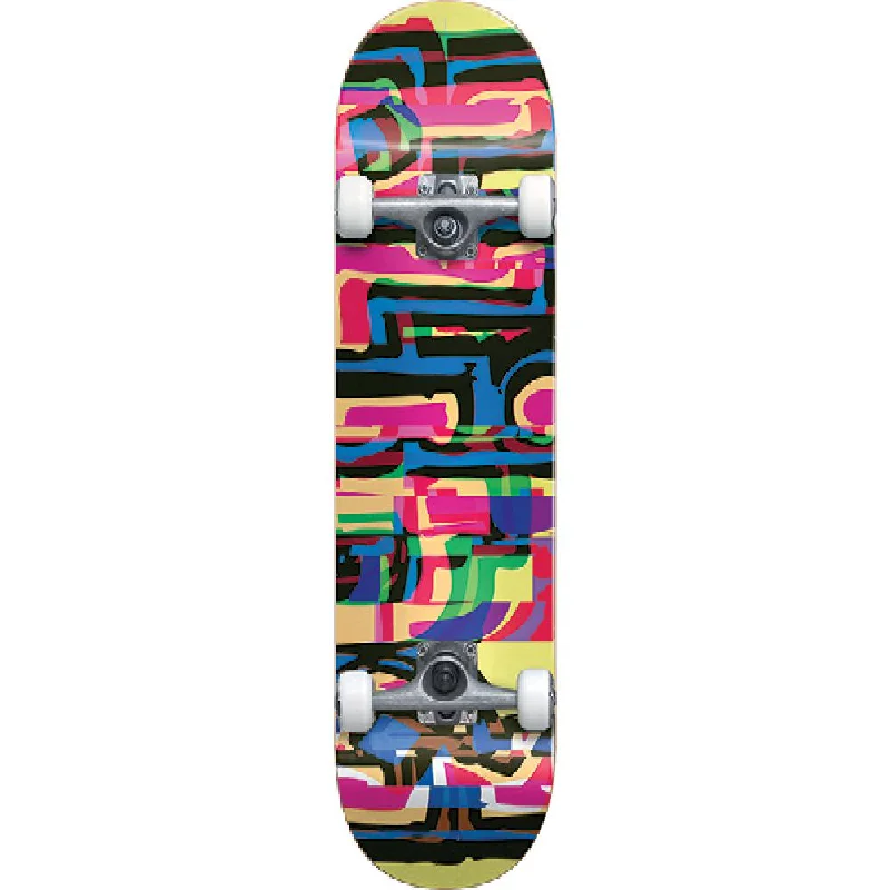 Blind Logo Glitch Black 7.875" Skateboard