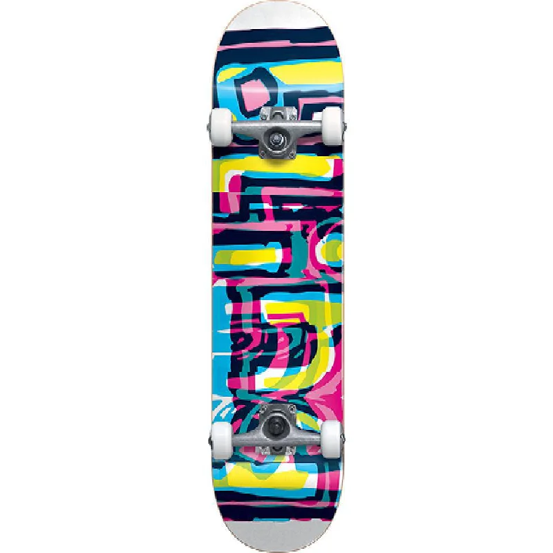 Blind Logo Glitch White 7.25" Skateboard