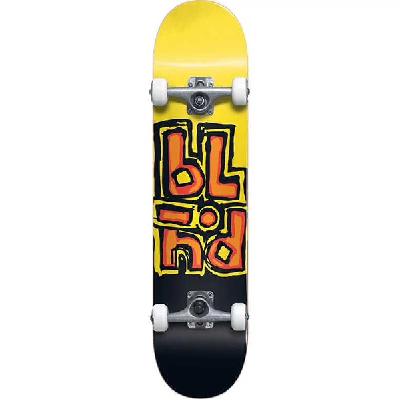 Blind OG Stacked Black/Yellow 7.5" Skateboard