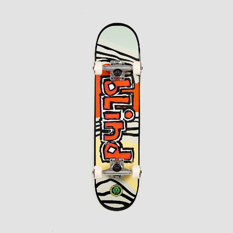 Blind Og Tiger Stripe FP Mini Skateboard Red/Orange - 7"