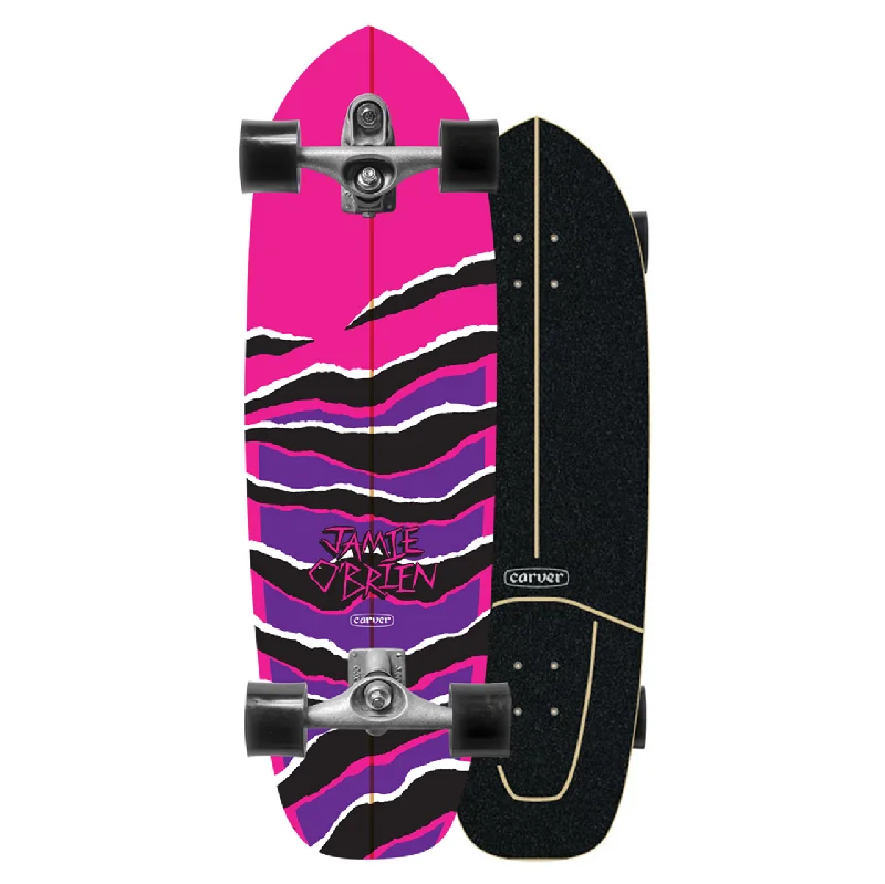 Carver - 33.5" J.O.B Pink Tiger Surfskate Complete C7