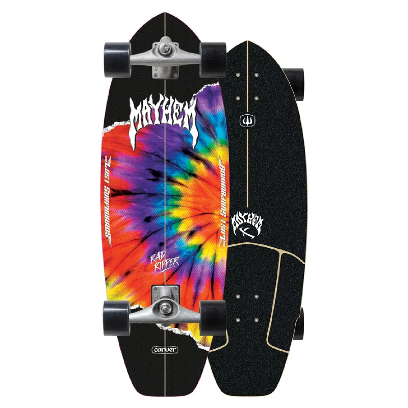 Carver - ..LOST X Carver 31" Rad Ripper Tie Dye Surfskate Complete CX