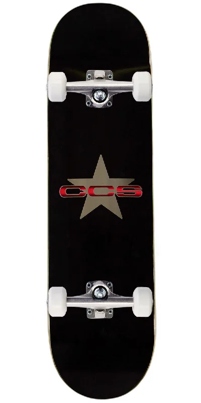 CCS 97 Star Skateboard Complete - Silver/Red