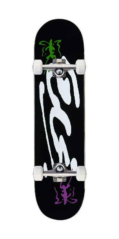 CCS Ink Blot Logo Mini Skateboard Complete - Black