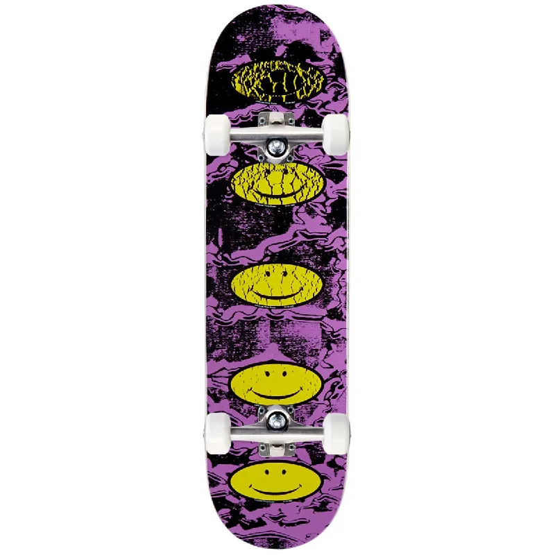 CCS Smile Decay Skateboard Complete - Purple