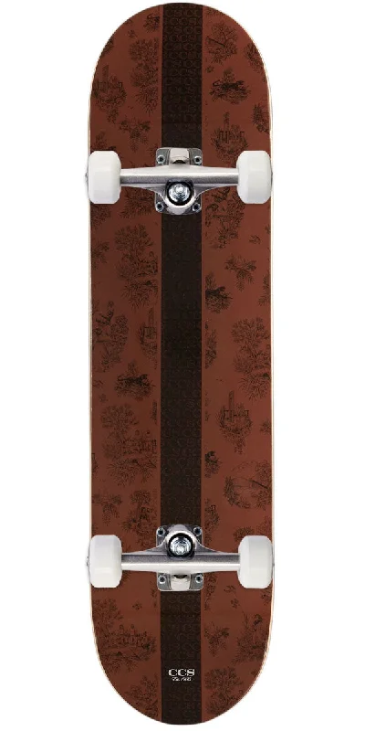 CCS Toile Skateboard Complete - Brown Root