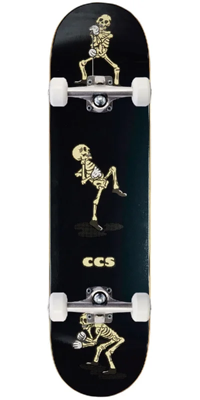 CCS Vine Skeleton Skateboard Complete - Black