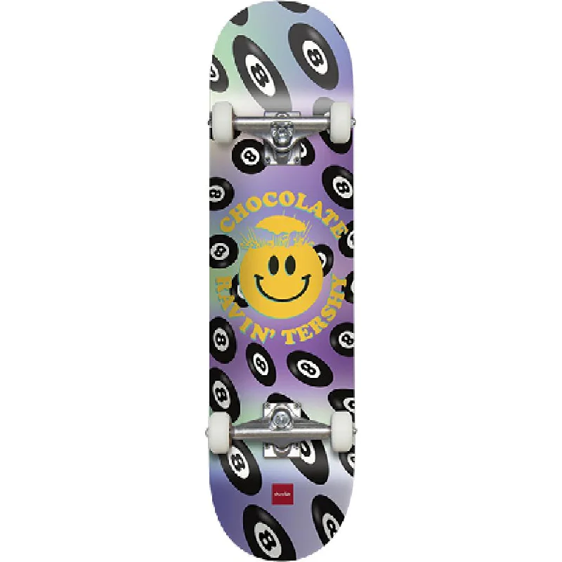 Chocolate Tershy Mind Blown Smiley Face 8.0" Skateboard