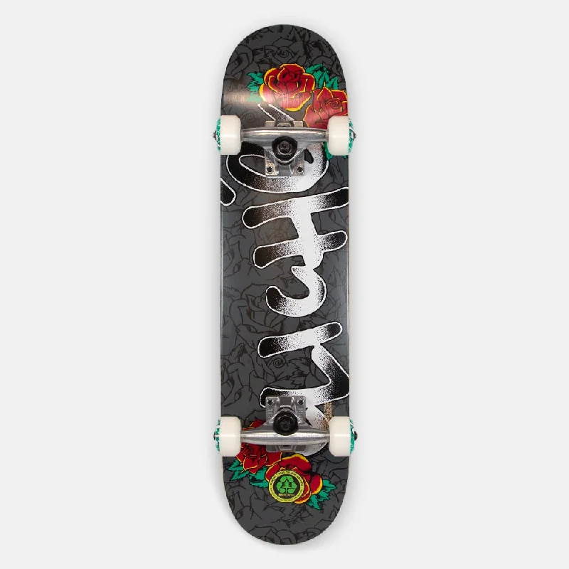 Cliche - 7.0" YOUTH Traditional First Push Complete Skateboard - Black