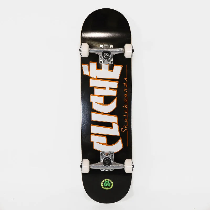 Cliche - 8.0" Banco First Push Complete Skateboard - Charcoal