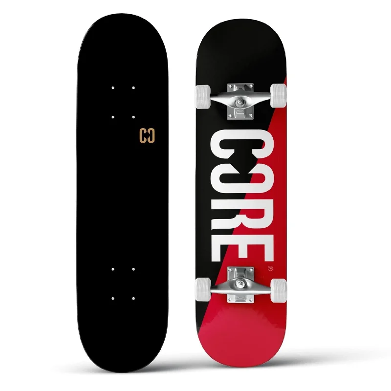 CORE Complete Skateboard C2 Split - Red/Black 7.75