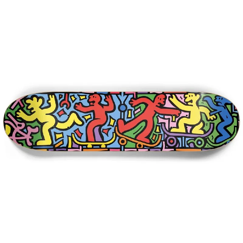 Dancing Funny Skateboarders 8.25"Skateboard or Wall Art