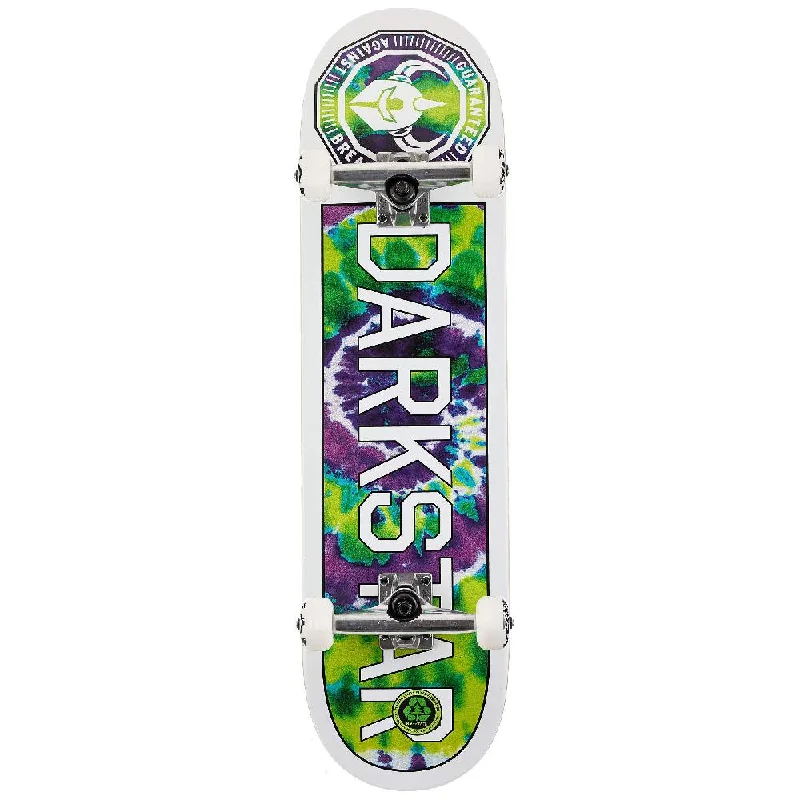 Darkstar Timeworks Green Tie Dye 8.25" Skateboard