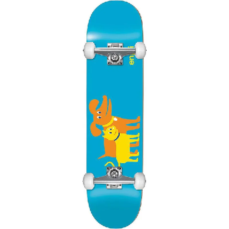 Enjoi Cat & Dog in Blue 7.0" Skateboard