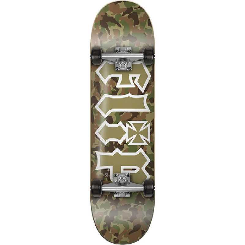 Flip HKD Combat Taupe 8.25 Skateboard Complete