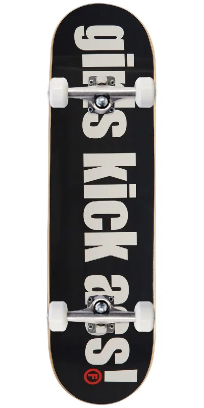 Foundation Girls Kick Ass Skateboard Complete - 8.25"