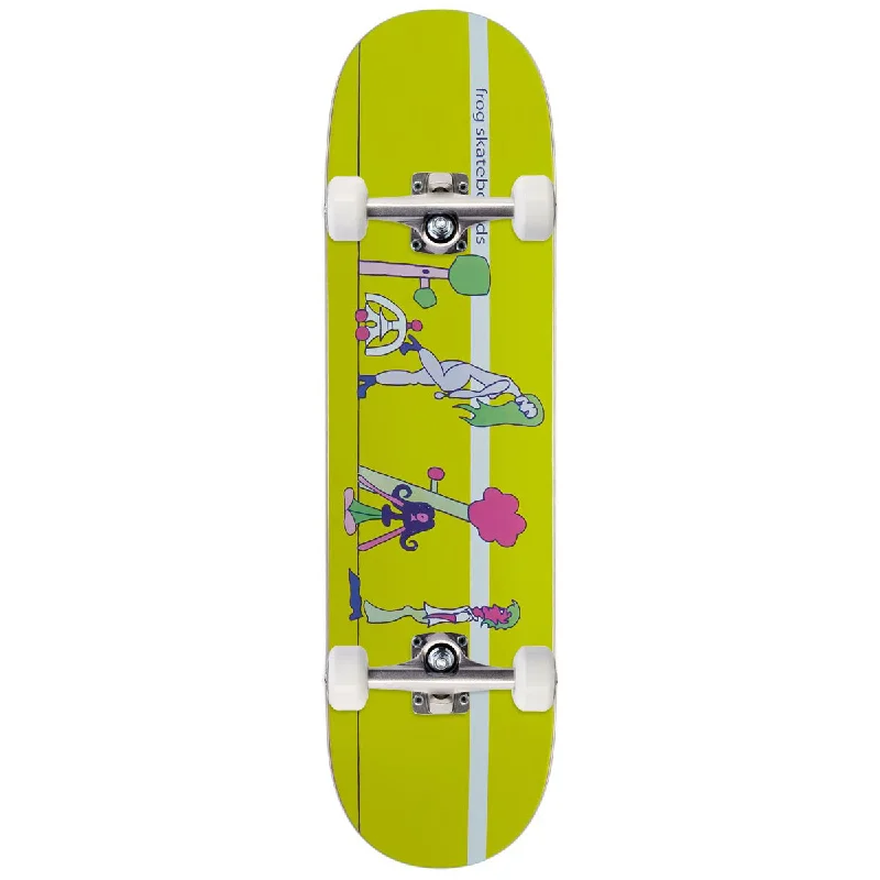 Frog Memories 1000 Skateboard Complete - Yellow - 8.25"