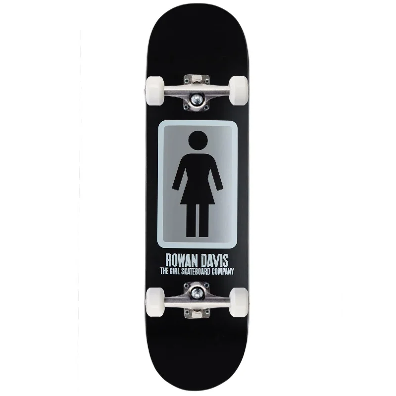 Girl OG Black White Davis Skateboard Complete - Black - 8.50"