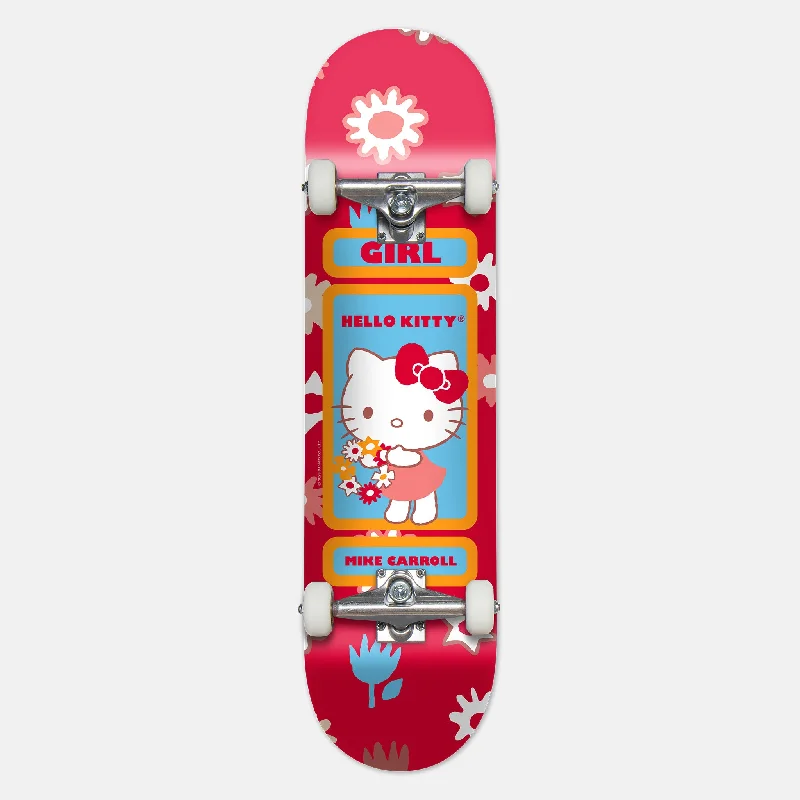 Girl Skateboards - 7.75" Sanrio Carroll Hello Kitty Complete Skateboard